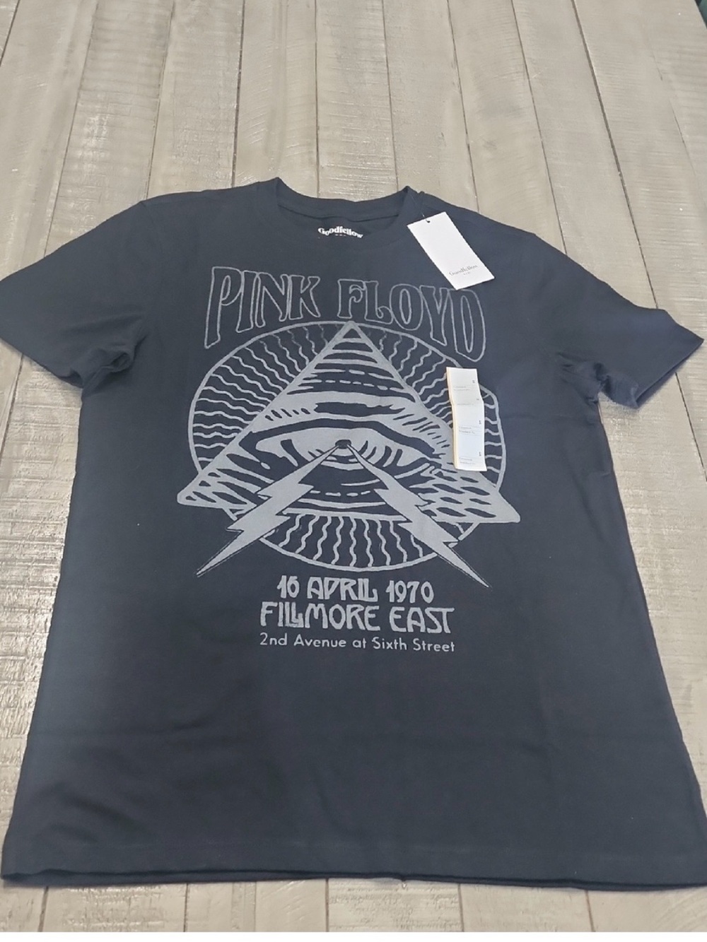 Goodfellow & Co Black Pink Floyd Graphic Tee
